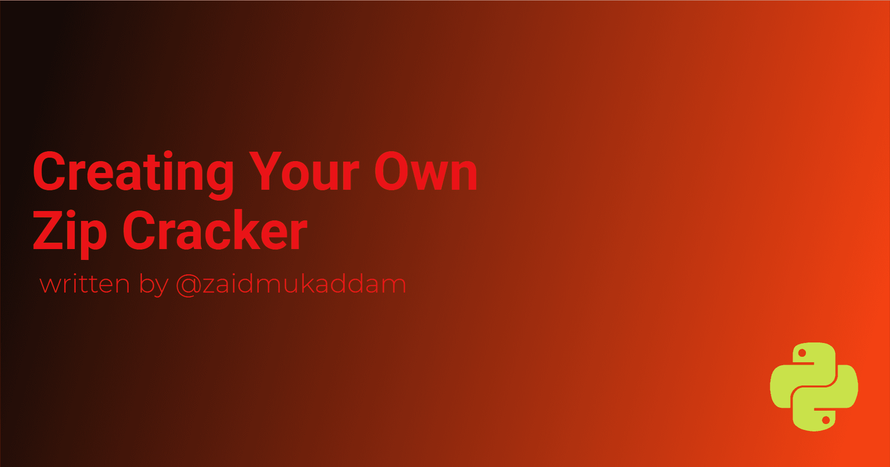 How to Brute Force ZIP File Passwords in Python