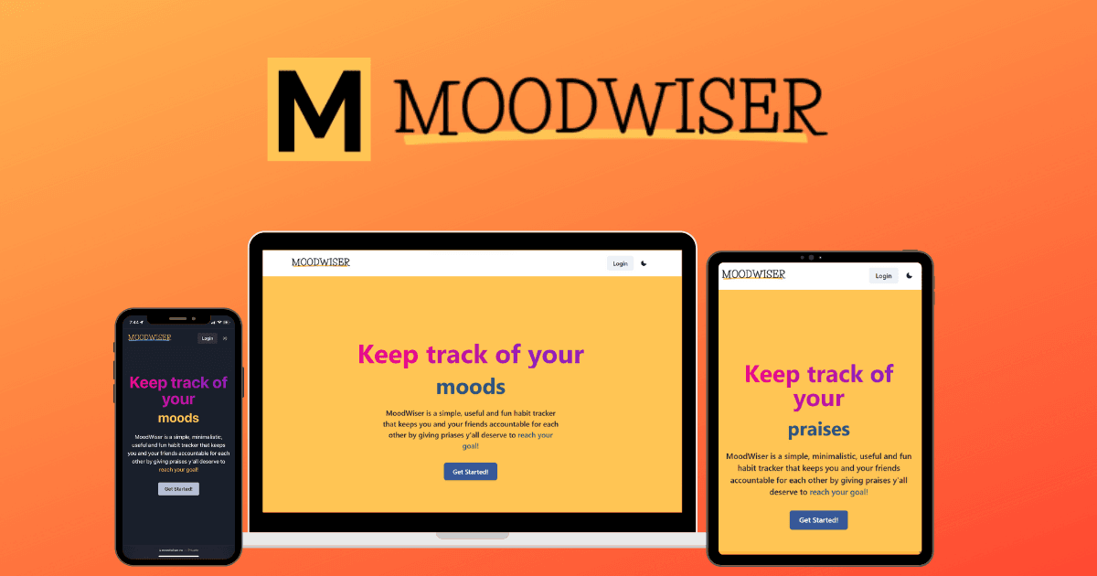 MoodWiser - Fun habit tracker to keep everyone accountable